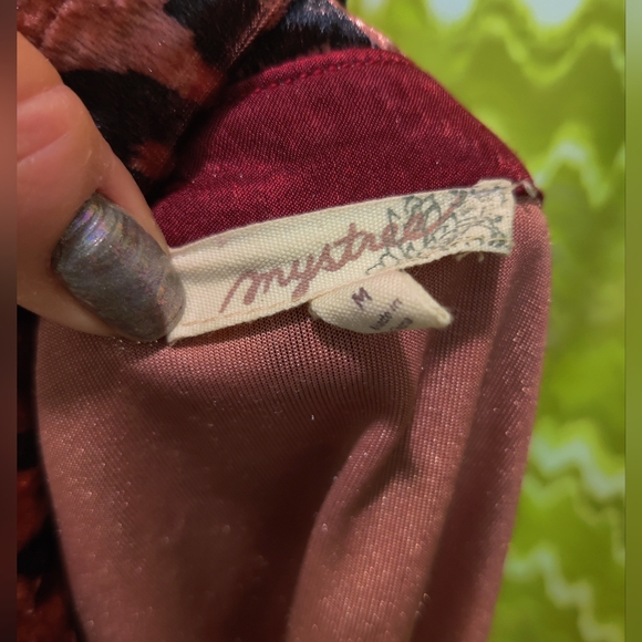 Rose Gold Leopard Print Crushed Velvet Button Down Long sleeve Shirt - Picture 3 of 4